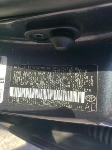 Photo 11 VIN: 2T1BU4EE6AC524902 - TOYOTA COROLLA BA 