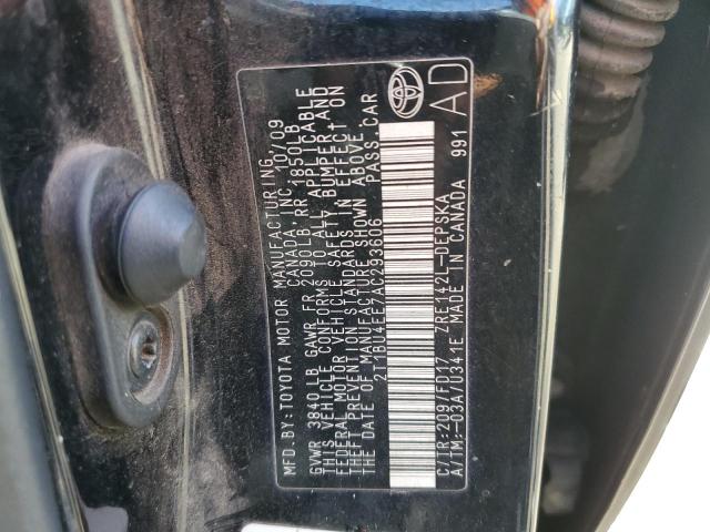 Photo 11 VIN: 2T1BU4EE7AC293606 - TOYOTA COROLLA BA 