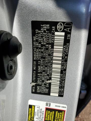 Photo 11 VIN: 2T1BU4EE7AC342769 - TOYOTA COROLLA BA 