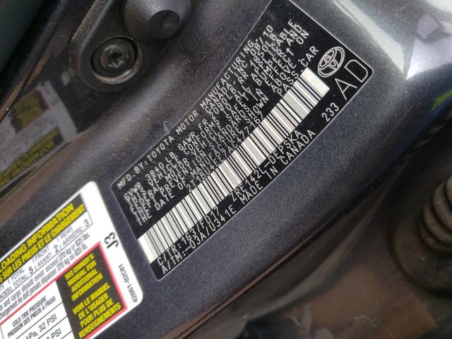 Photo 9 VIN: 2T1BU4EE7AC477167 - TOYOTA COROLLA BA 