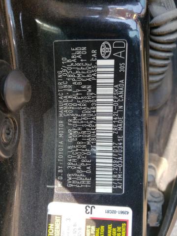 Photo 11 VIN: 2T1BU4EE7AC483017 - TOYOTA COROLLA BA 