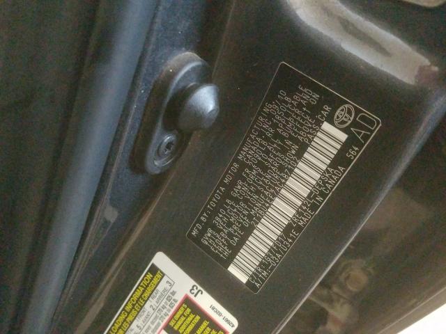 Photo 9 VIN: 2T1BU4EE7AC487102 - TOYOTA COROLLA BA 