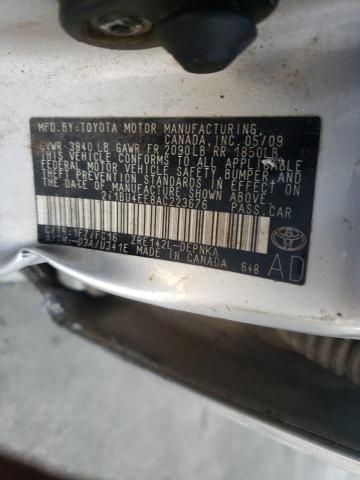 Photo 11 VIN: 2T1BU4EE8AC223676 - TOYOTA CORROLLA 