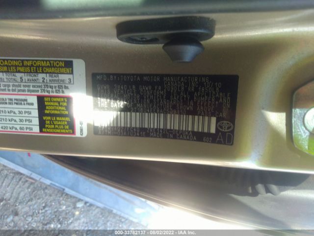 Photo 8 VIN: 2T1BU4EE8AC509110 - TOYOTA COROLLA 