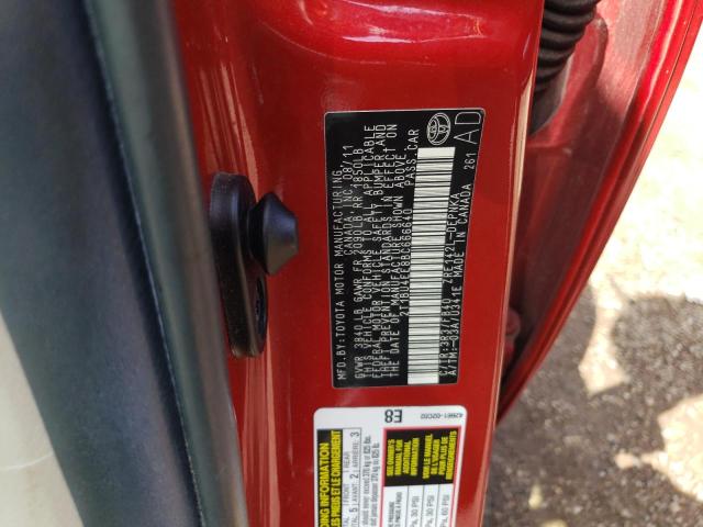 Photo 11 VIN: 2T1BU4EE8BC666640 - TOYOTA COROLLA BA 