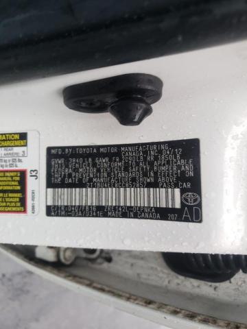 Photo 11 VIN: 2T1BU4EE8CC852857 - TOYOTA COROLLA BA 