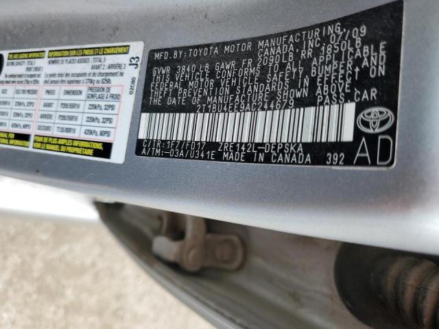 Photo 11 VIN: 2T1BU4EE9AC244679 - TOYOTA COROLLA BA 