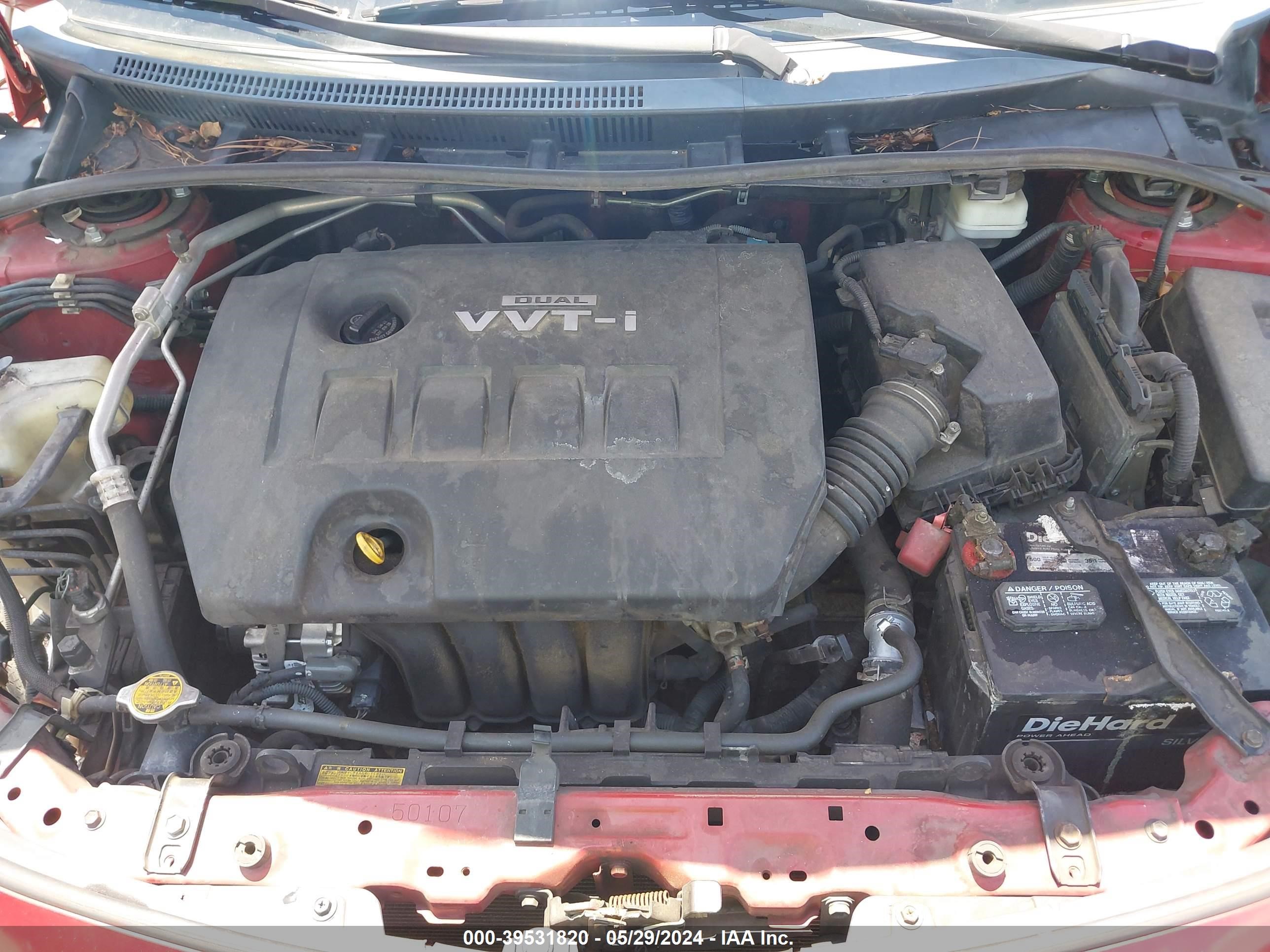 Photo 9 VIN: 2T1BU4EE9AC468731 - TOYOTA COROLLA 