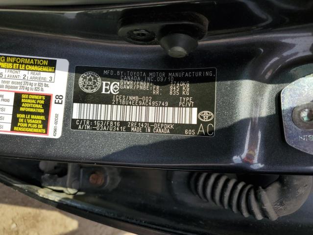 Photo 11 VIN: 2T1BU4EE9AC495749 - TOYOTA COROLLA 