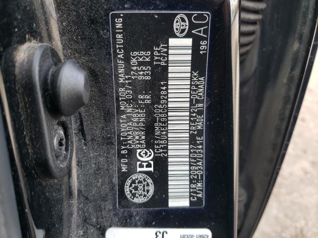 Photo 11 VIN: 2T1BU4EE9BC592841 - TOYOTA COROLLA BA 