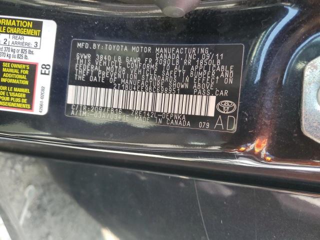 Photo 11 VIN: 2T1BU4EE9BC698951 - TOYOTA COROLLA 