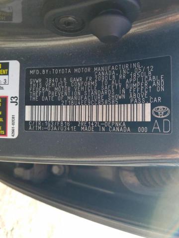 Photo 9 VIN: 2T1BU4EE9CC858585 - TOYOTA COROLLA BA 