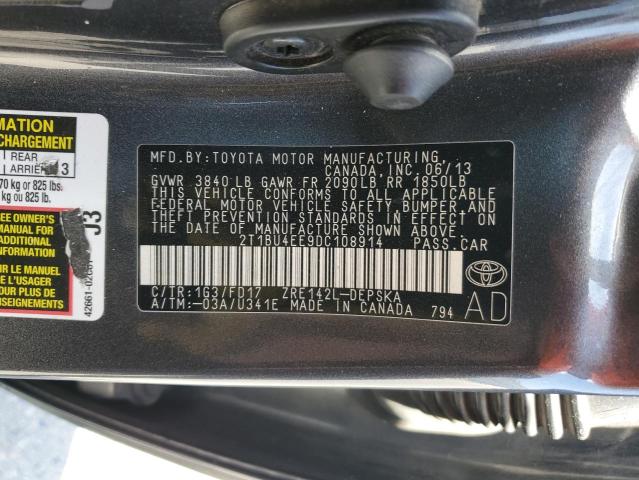 Photo 11 VIN: 2T1BU4EE9DC108914 - TOYOTA COROLLA 