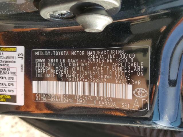 Photo 11 VIN: 2T1BU4EEXAC258672 - TOYOTA COROLLA BA 
