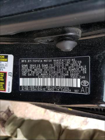 Photo 9 VIN: 2T1BU4EEXAC269963 - TOYOTA COROLLA BA 