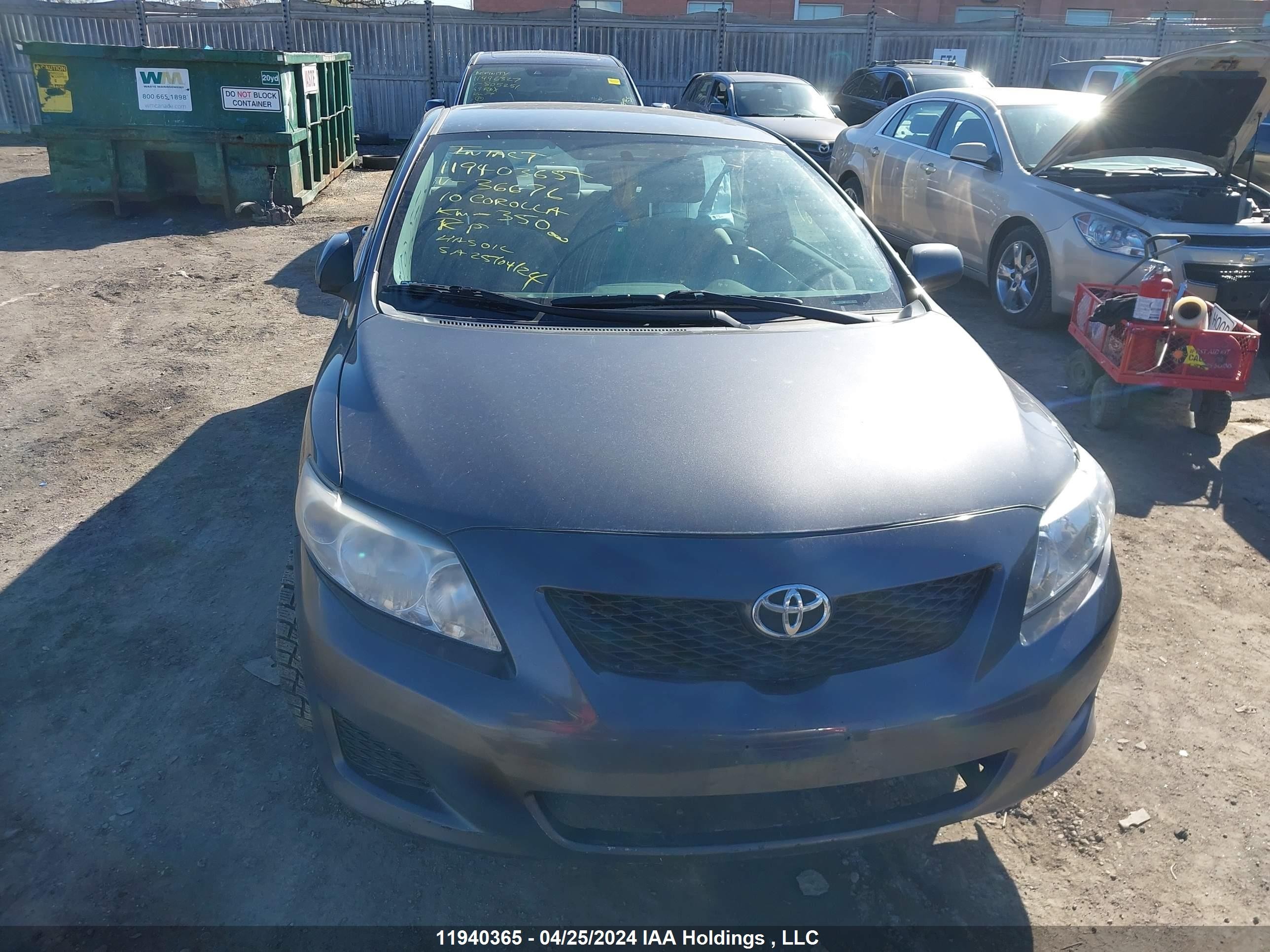 Photo 11 VIN: 2T1BU4EEXAC366676 - TOYOTA COROLLA 