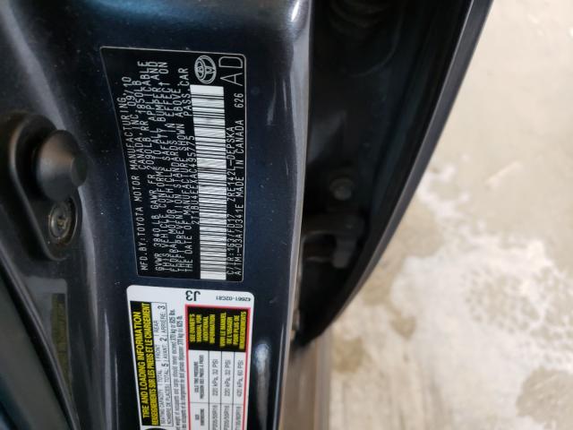 Photo 9 VIN: 2T1BU4EEXAC495775 - TOYOTA COROLLA BA 