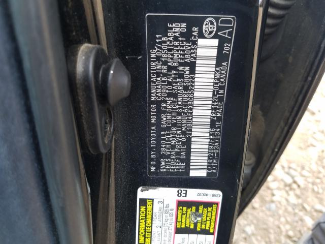 Photo 9 VIN: 2T1BU4EEXBC652223 - TOYOTA COROLLA BA 