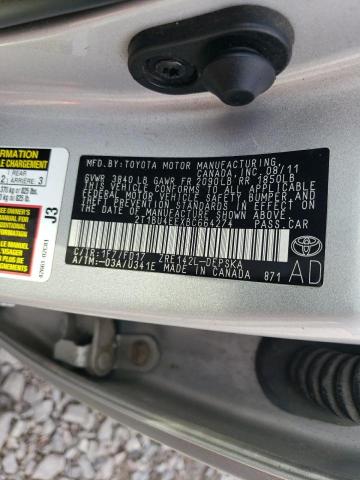 Photo 11 VIN: 2T1BU4EEXBC664274 - TOYOTA COROLLA 