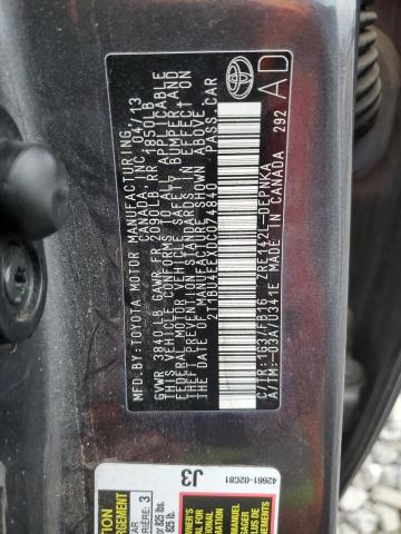 Photo 11 VIN: 2T1BU4EEXDC074840 - TOYOTA COROLLA BA 