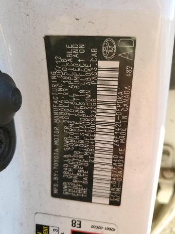 Photo 11 VIN: 2T1BU4EEXDC923266 - TOYOTA COROLLA BA 