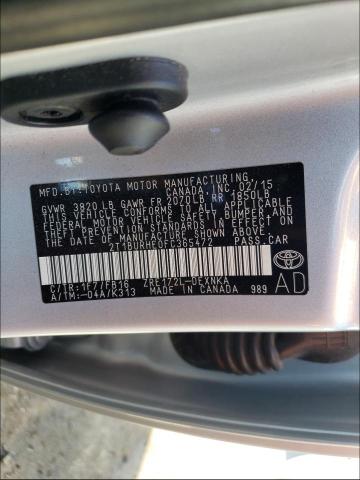 Photo 9 VIN: 2T1BURHE0FC365472 - TOYOTA COROLLA L 