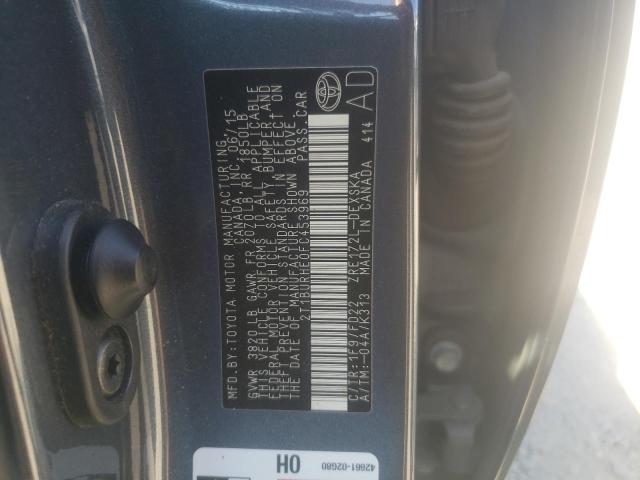 Photo 11 VIN: 2T1BURHE0FC453969 - TOYOTA COROLLA L 