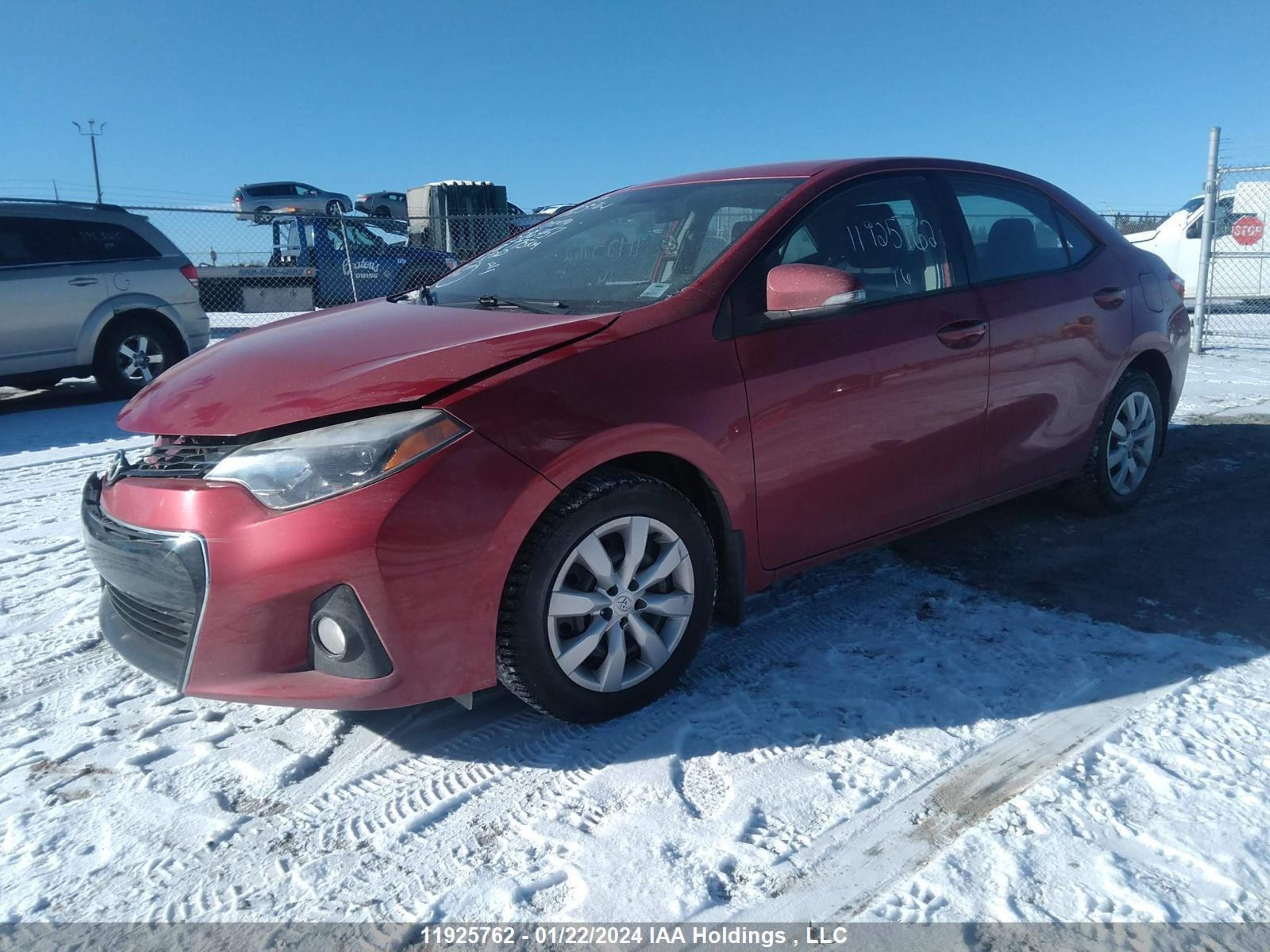 Photo 1 VIN: 2T1BURHE0GC586457 - TOYOTA COROLLA 