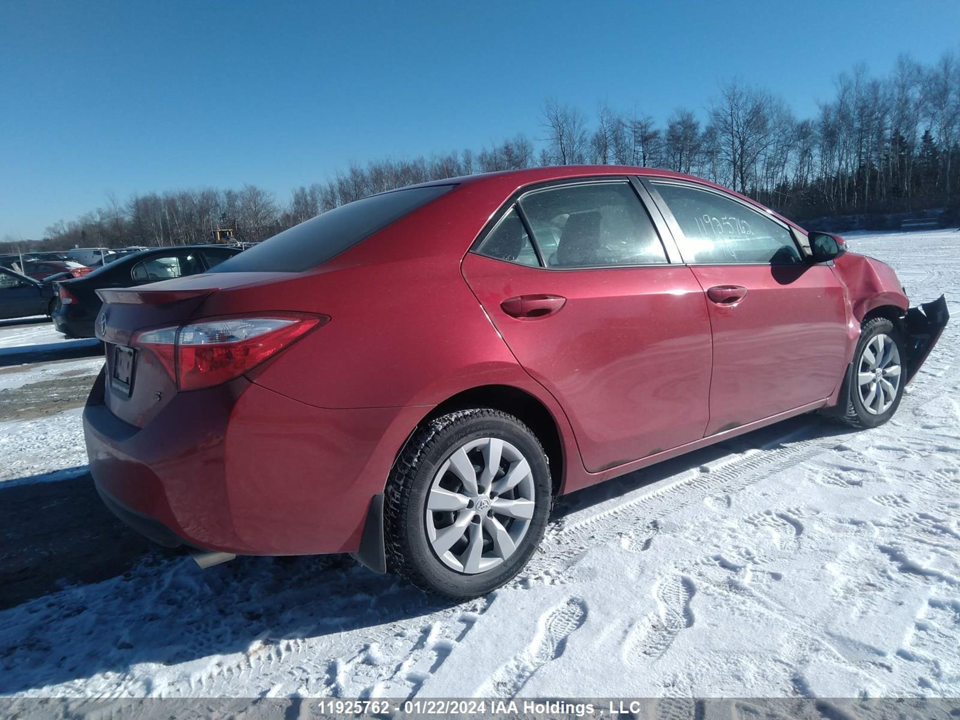 Photo 3 VIN: 2T1BURHE0GC586457 - TOYOTA COROLLA 