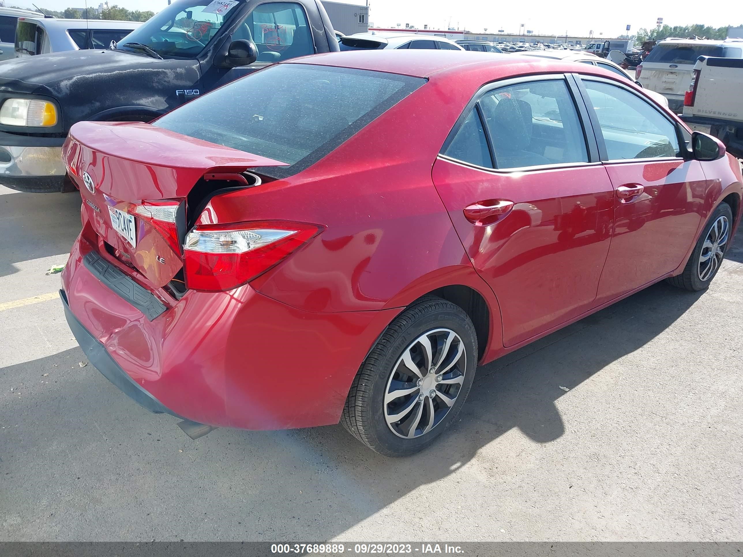 Photo 3 VIN: 2T1BURHE0GC602608 - TOYOTA COROLLA 