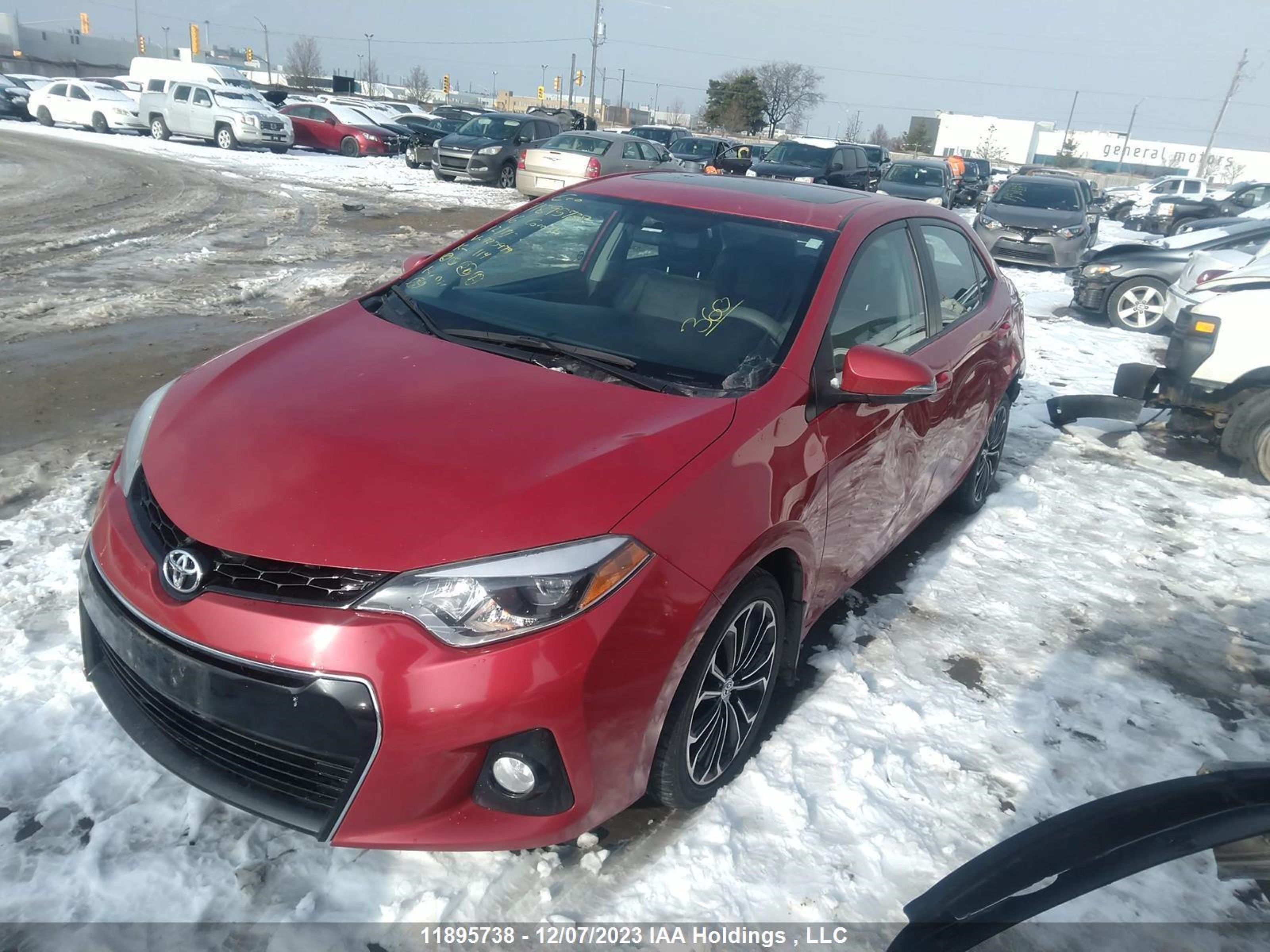 Photo 1 VIN: 2T1BURHE0GC720979 - TOYOTA COROLLA 