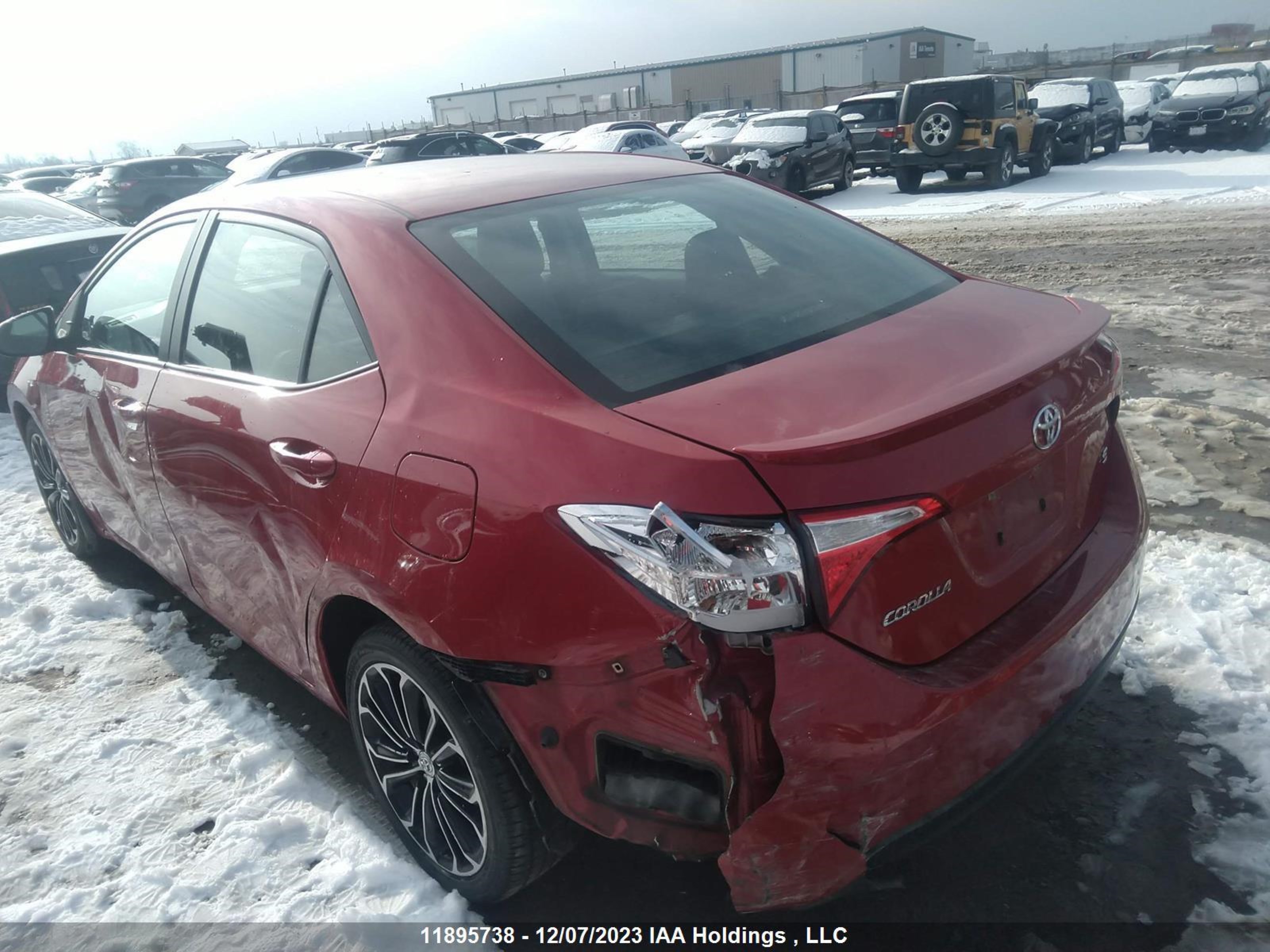 Photo 2 VIN: 2T1BURHE0GC720979 - TOYOTA COROLLA 