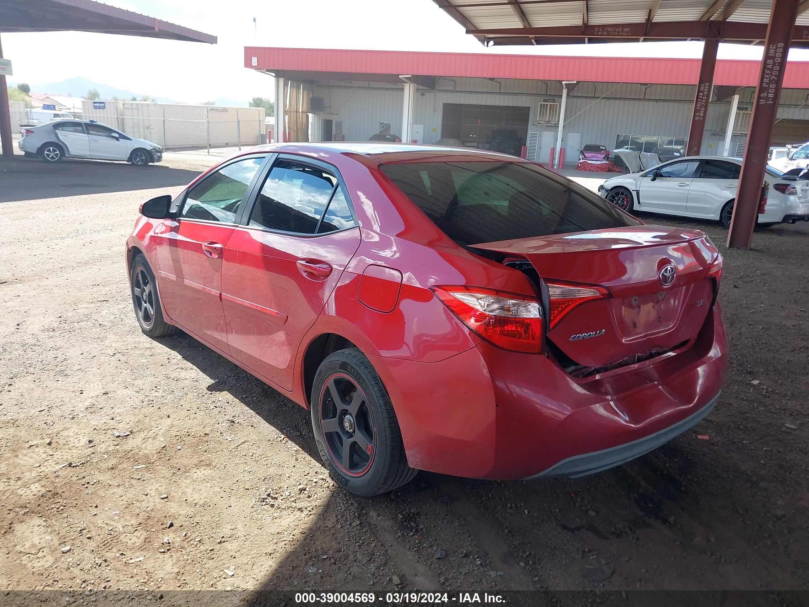 Photo 2 VIN: 2T1BURHE0JC033265 - TOYOTA COROLLA 