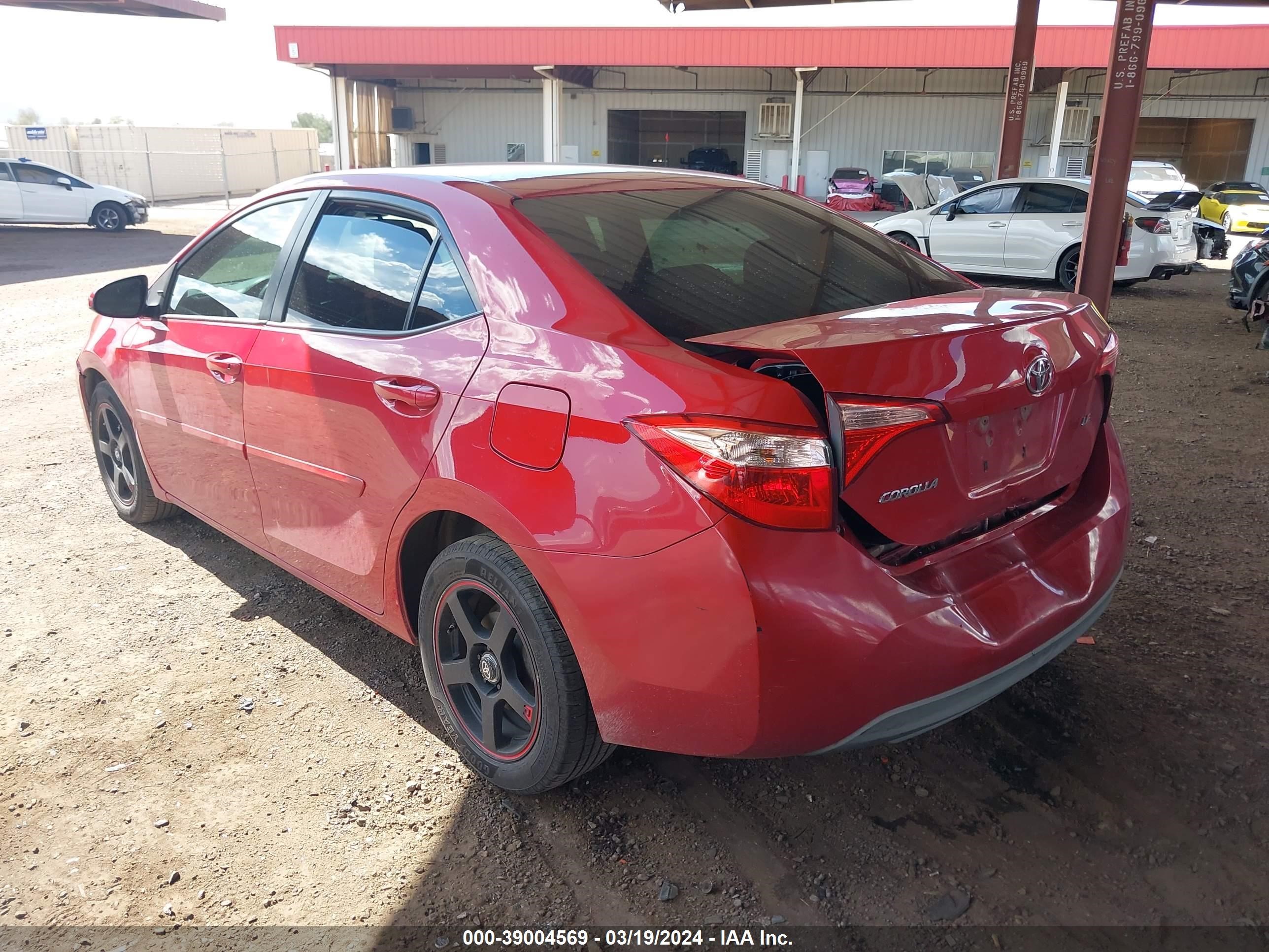 Photo 5 VIN: 2T1BURHE0JC033265 - TOYOTA COROLLA 