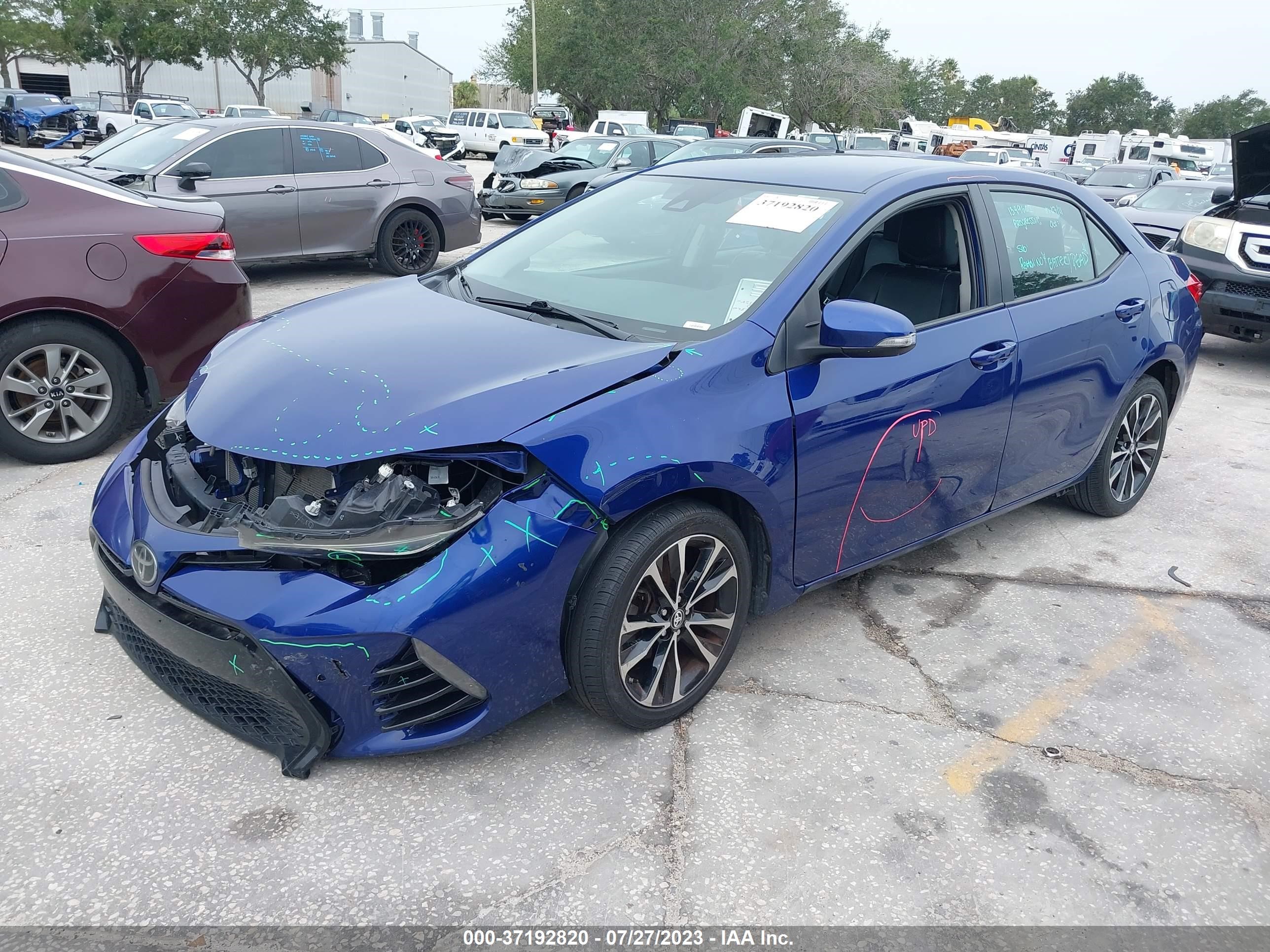 Photo 1 VIN: 2T1BURHE0JC072048 - TOYOTA COROLLA 