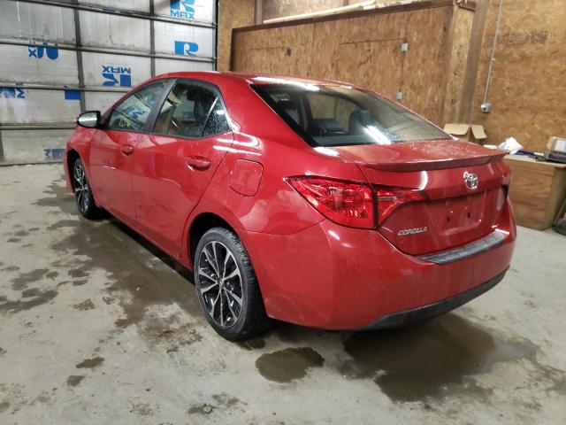 Photo 2 VIN: 2T1BURHE0KC134338 - TOYOTA COROLLA L 