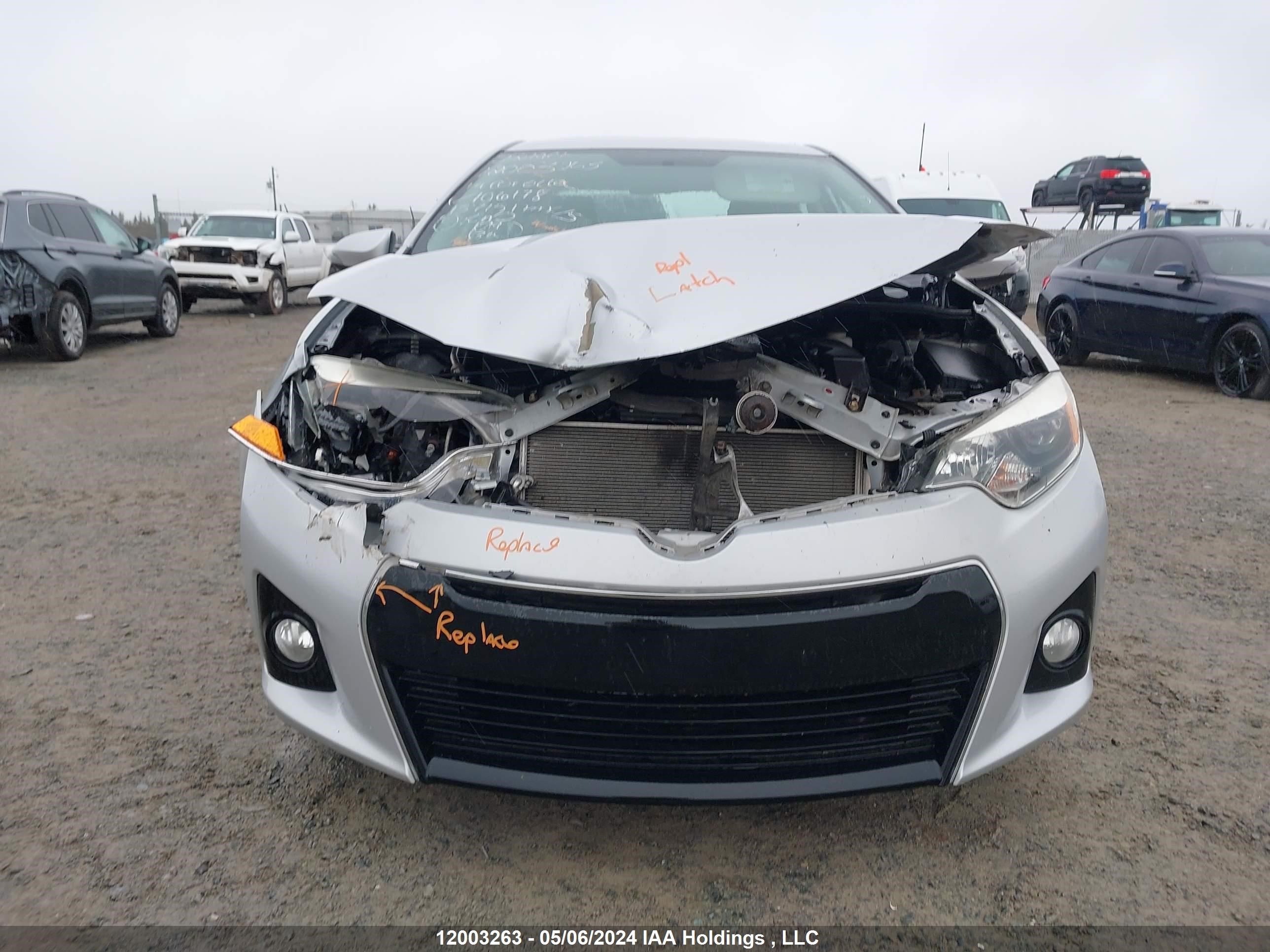 Photo 12 VIN: 2T1BURHE1EC106178 - TOYOTA COROLLA 