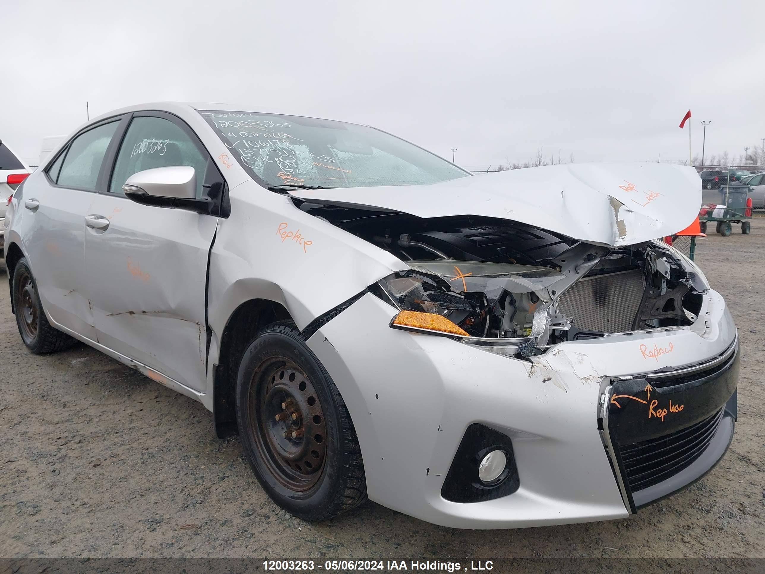 Photo 5 VIN: 2T1BURHE1EC106178 - TOYOTA COROLLA 