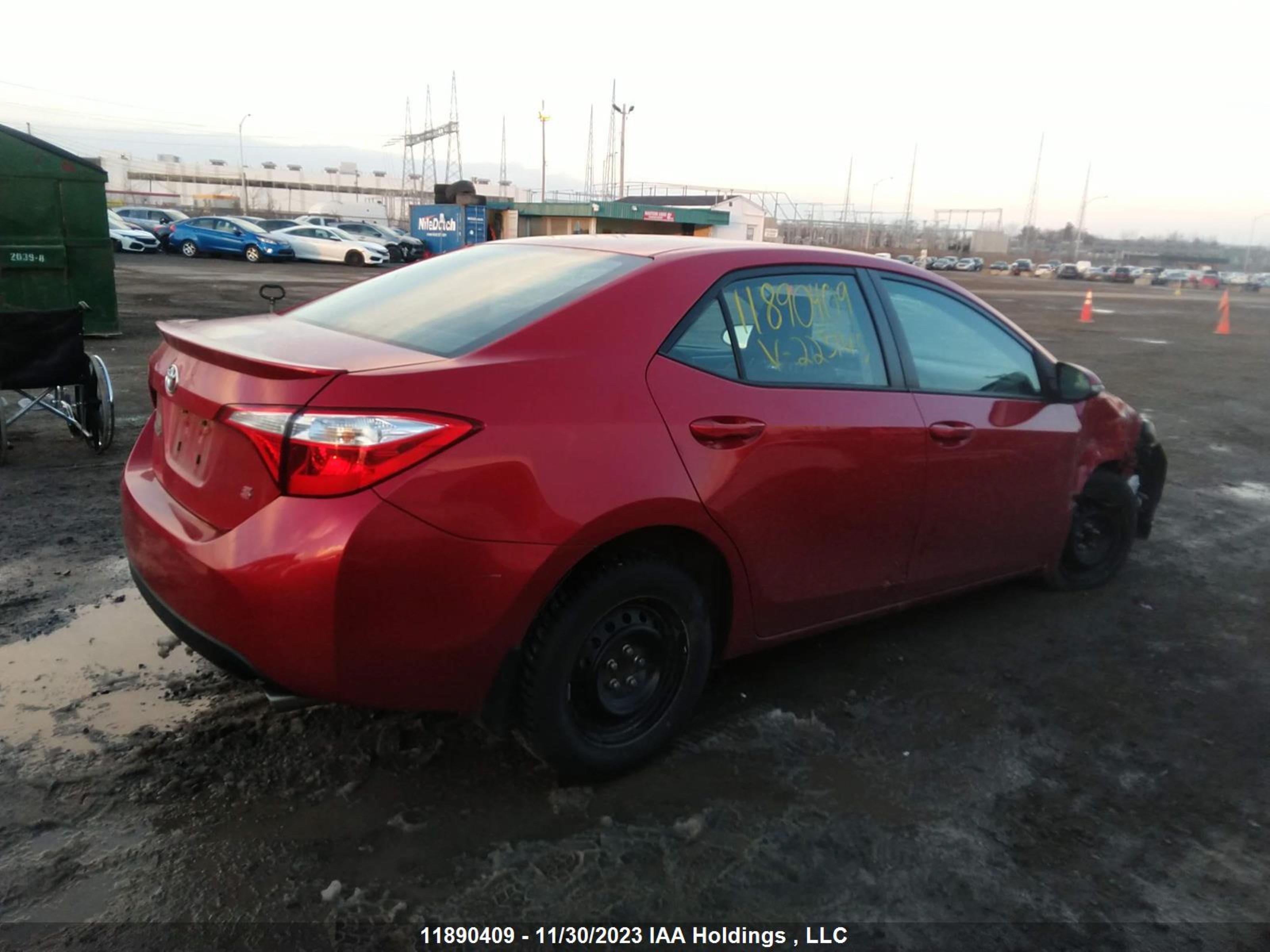 Photo 3 VIN: 2T1BURHE1EC223145 - TOYOTA COROLLA 