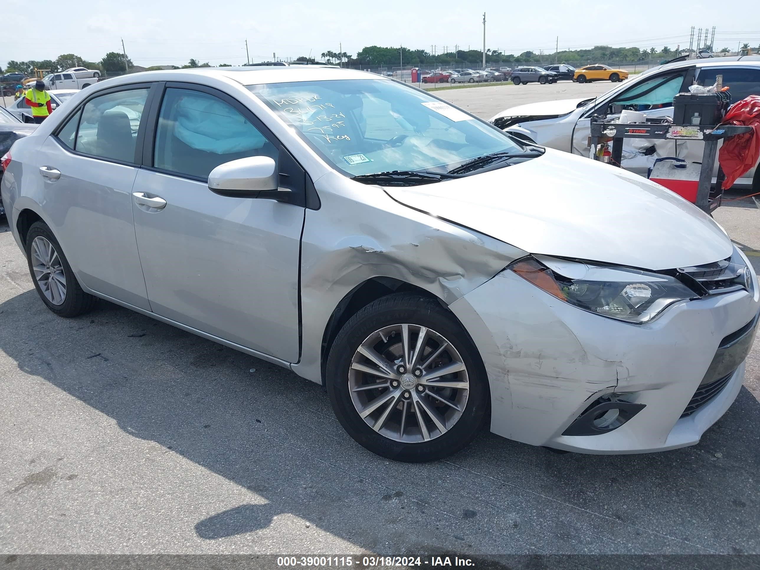 Photo 5 VIN: 2T1BURHE1FC237595 - TOYOTA COROLLA 