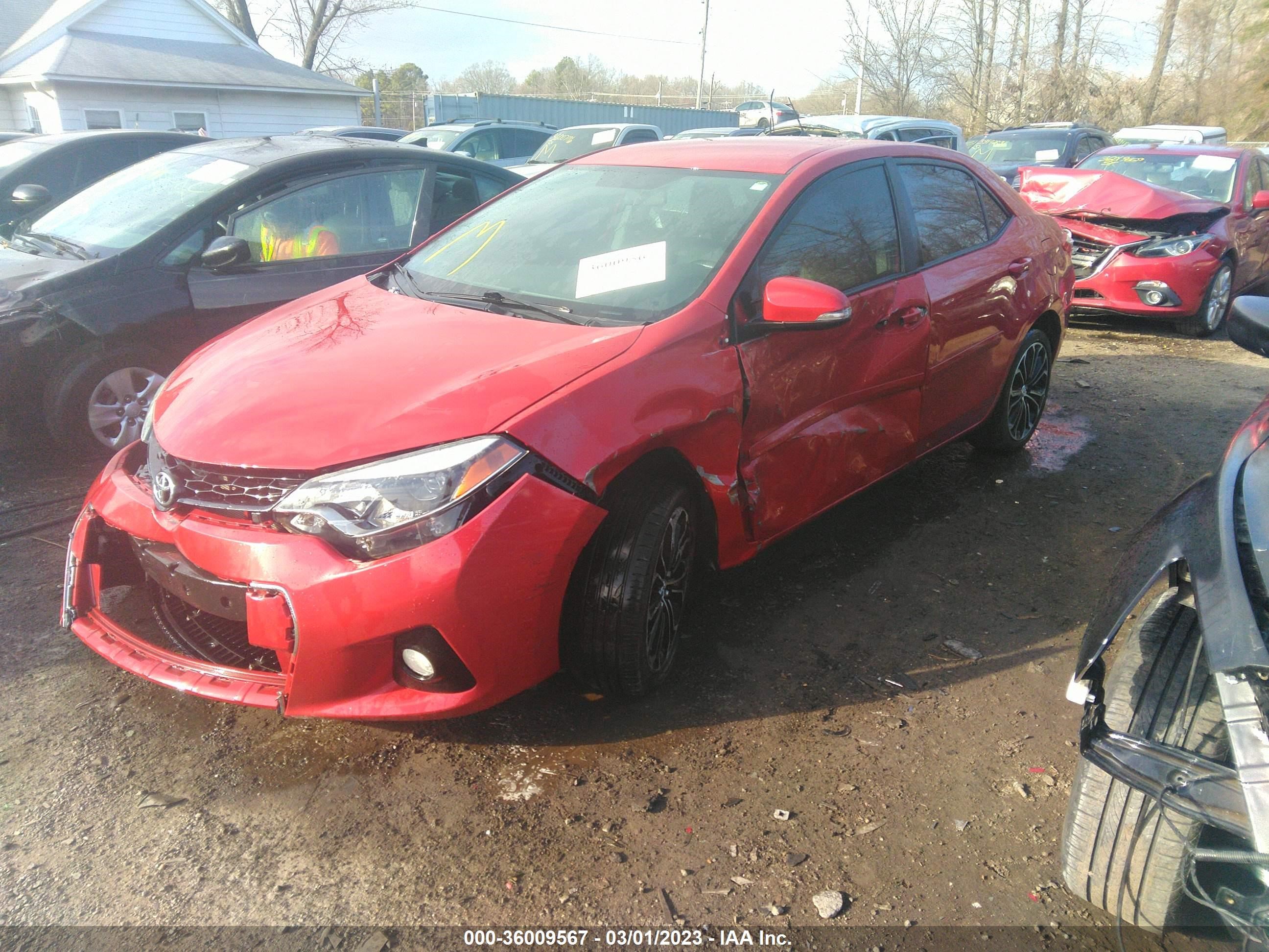 Photo 1 VIN: 2T1BURHE1GC560143 - TOYOTA COROLLA 