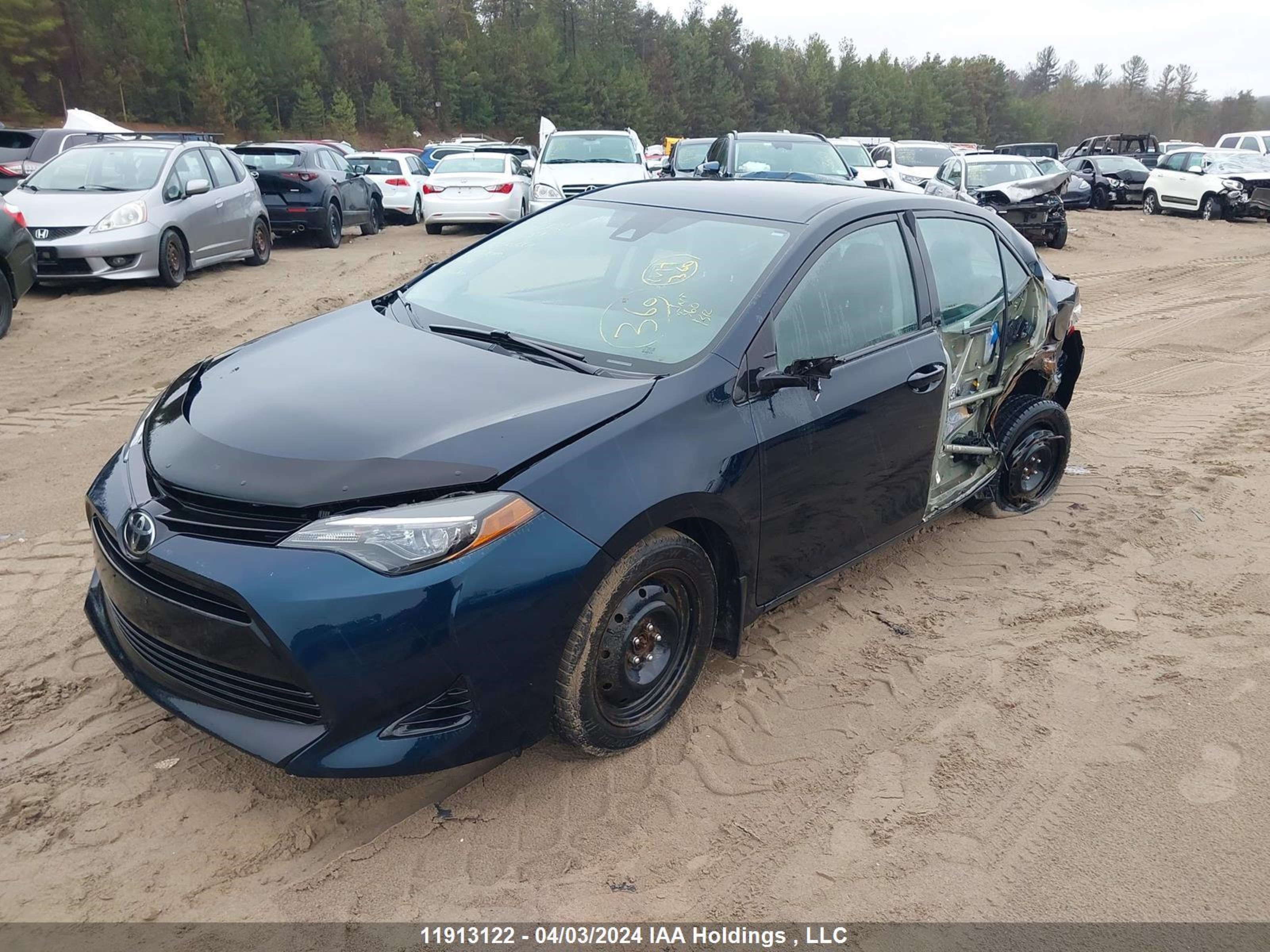 Photo 1 VIN: 2T1BURHE1JC079851 - TOYOTA COROLLA 