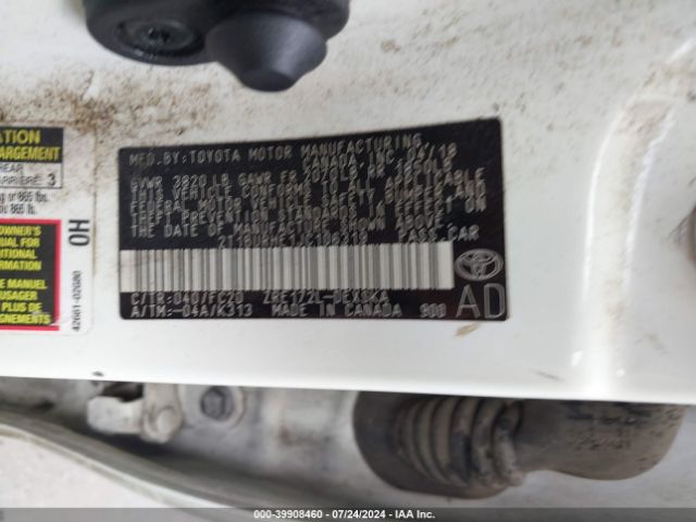 Photo 8 VIN: 2T1BURHE1JC106319 - TOYOTA COROLLA 