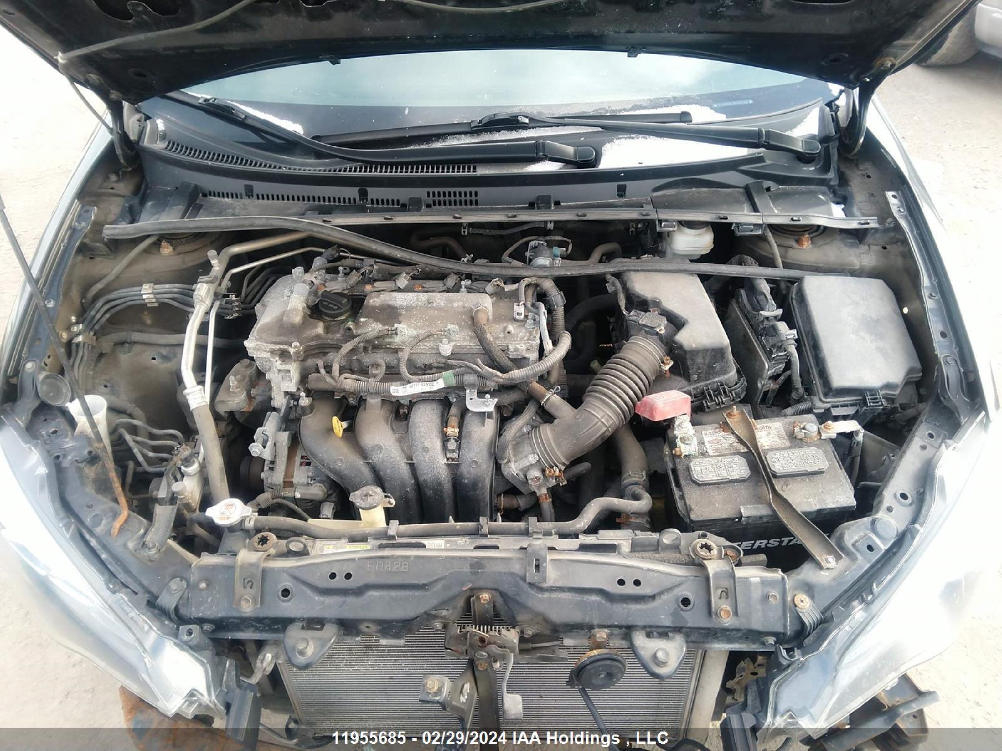 Photo 9 VIN: 2T1BURHE1KC222198 - TOYOTA COROLLA 