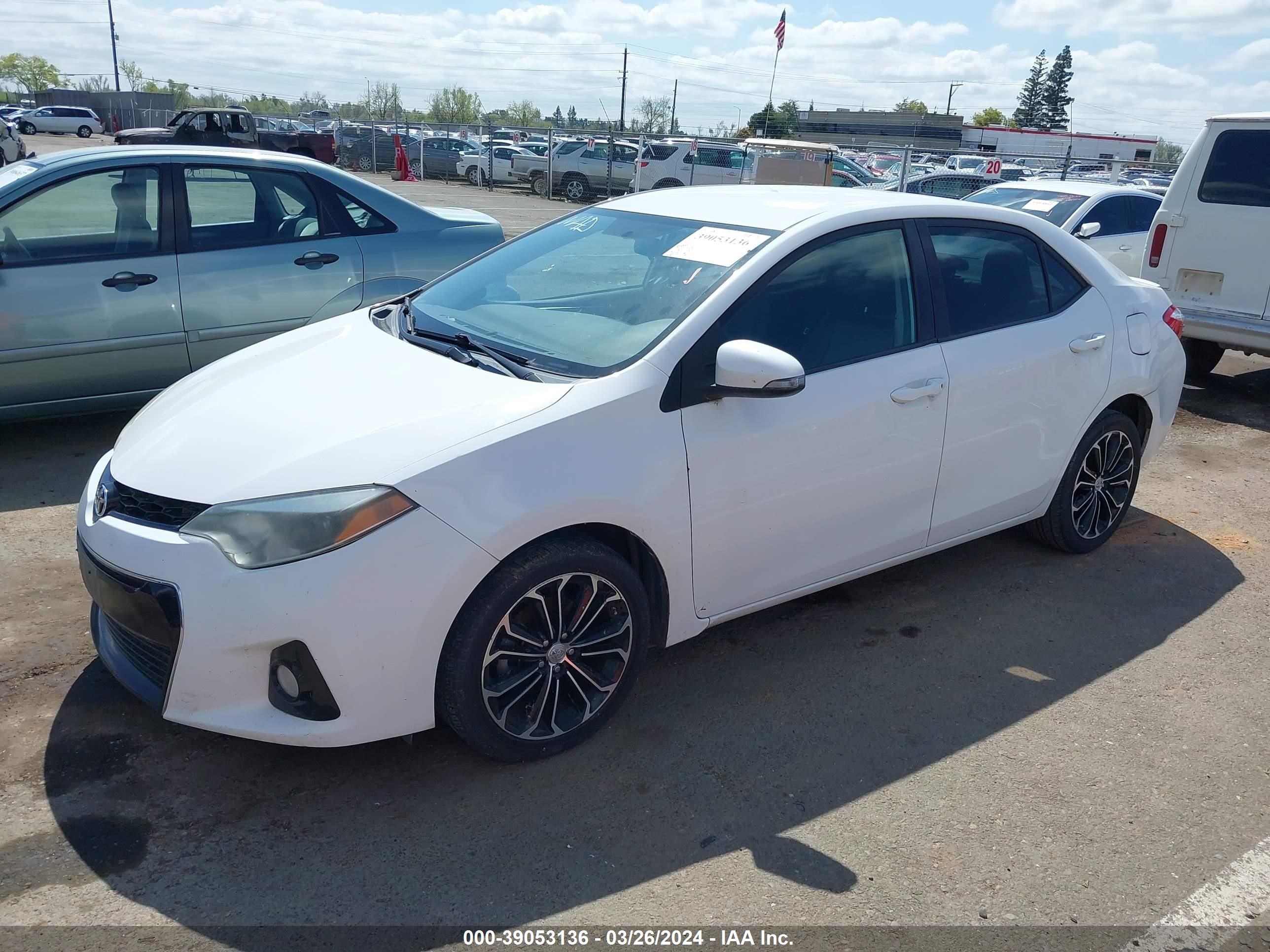 Photo 1 VIN: 2T1BURHE2EC029336 - TOYOTA COROLLA 