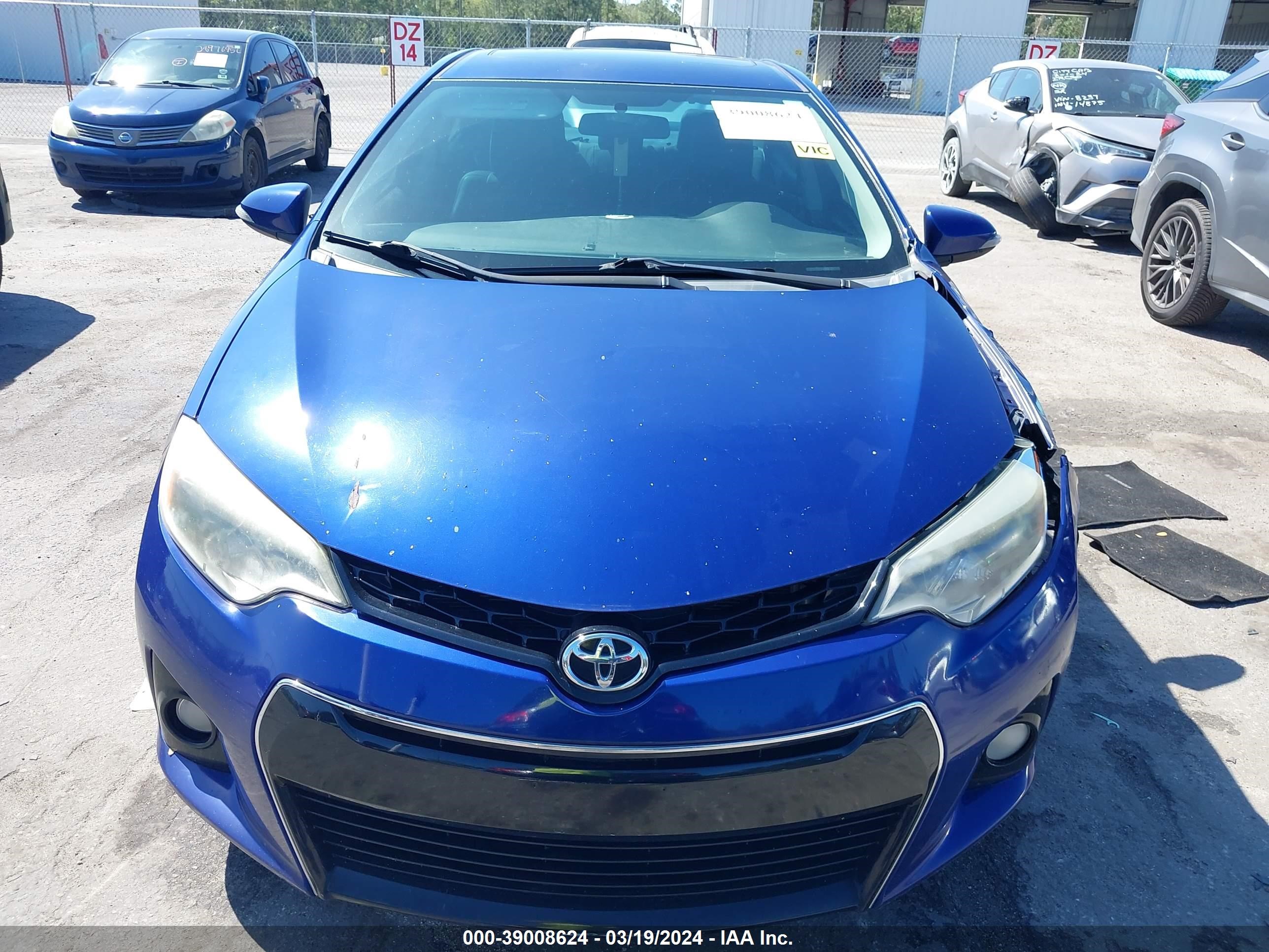 Photo 11 VIN: 2T1BURHE2EC167667 - TOYOTA COROLLA 