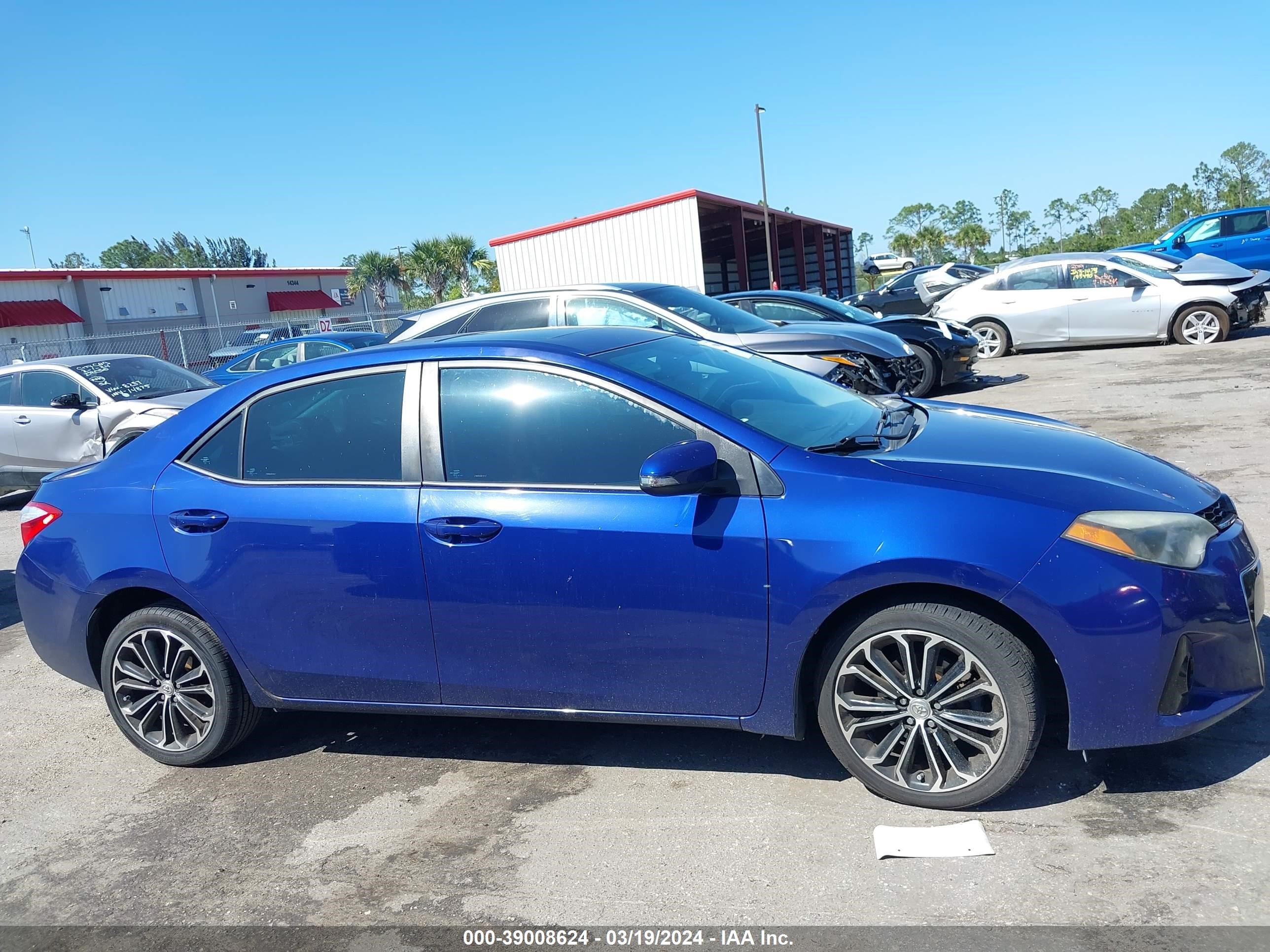 Photo 12 VIN: 2T1BURHE2EC167667 - TOYOTA COROLLA 