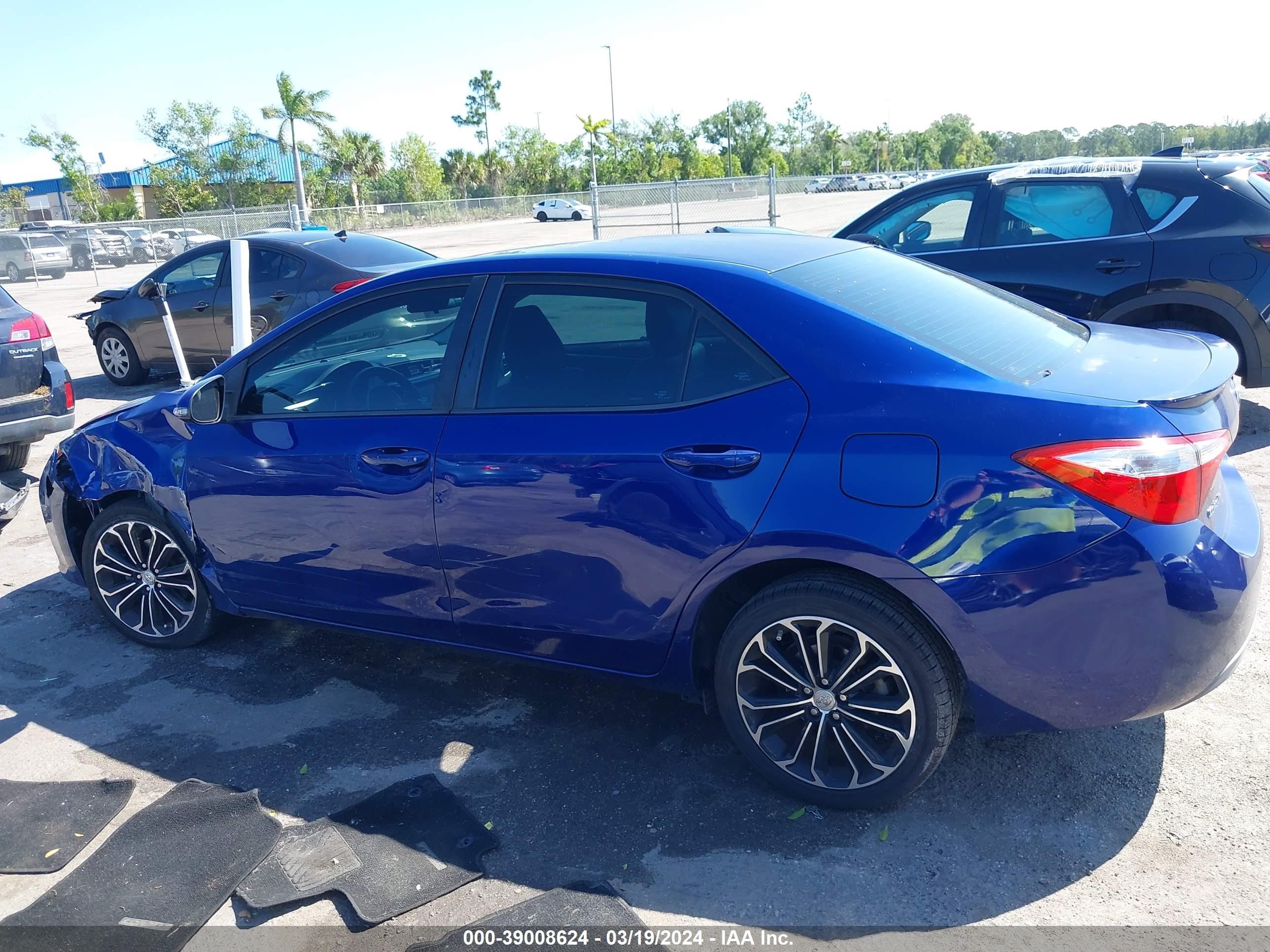 Photo 13 VIN: 2T1BURHE2EC167667 - TOYOTA COROLLA 