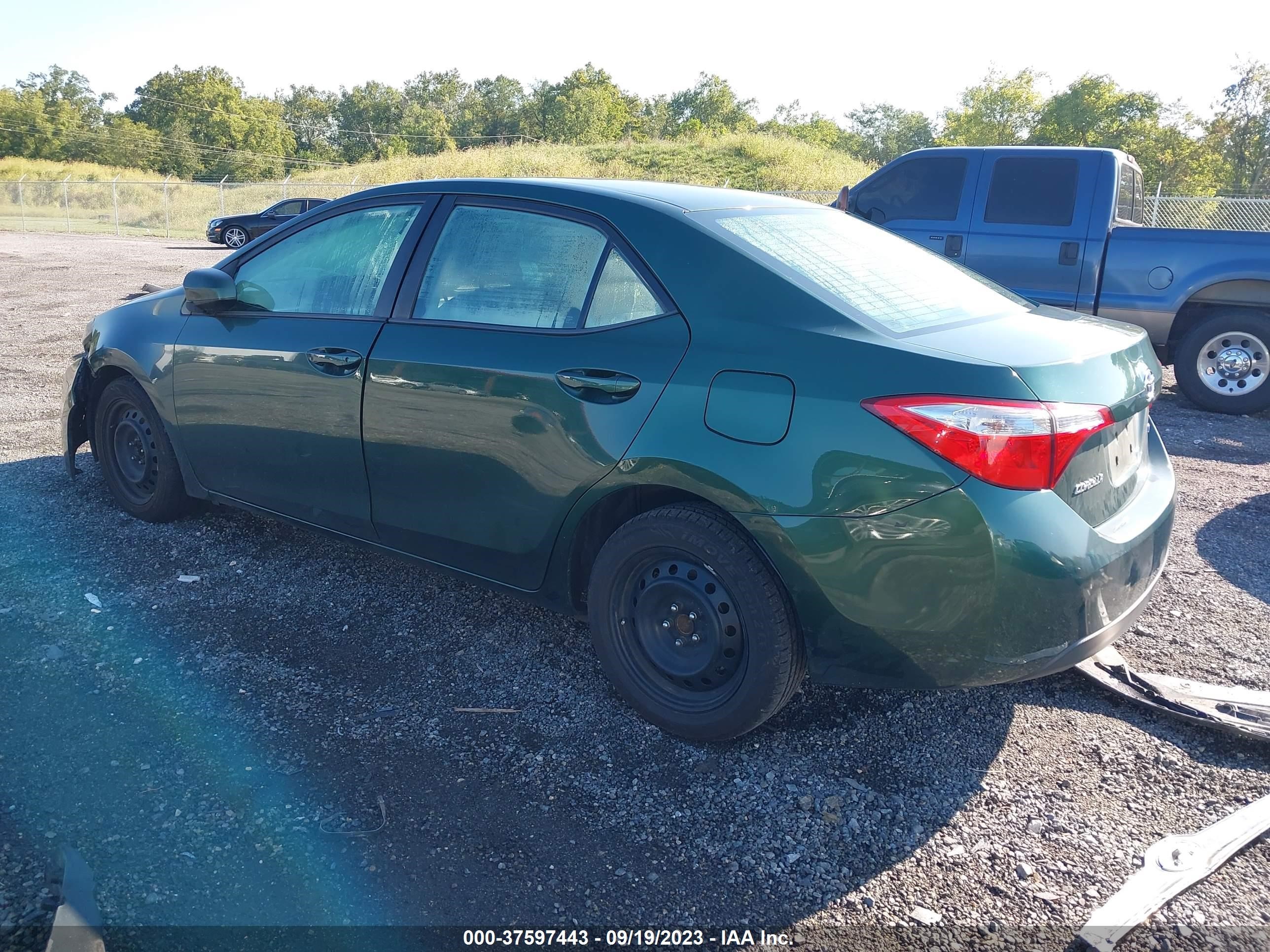 Photo 2 VIN: 2T1BURHE2EC185862 - TOYOTA COROLLA 