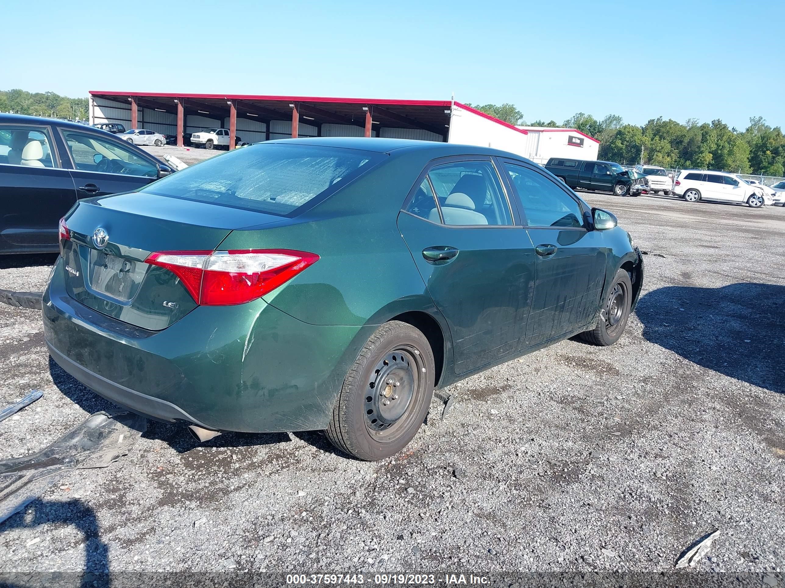 Photo 3 VIN: 2T1BURHE2EC185862 - TOYOTA COROLLA 